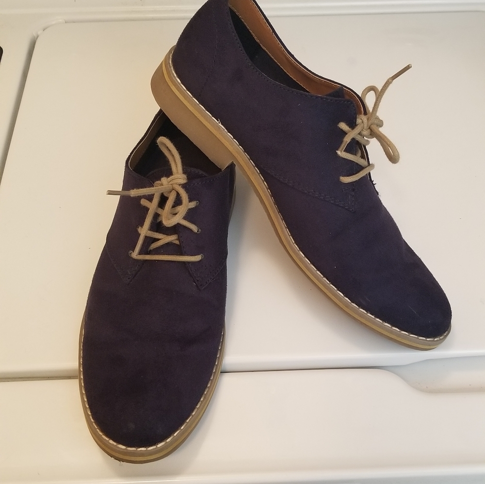 Blue shoes